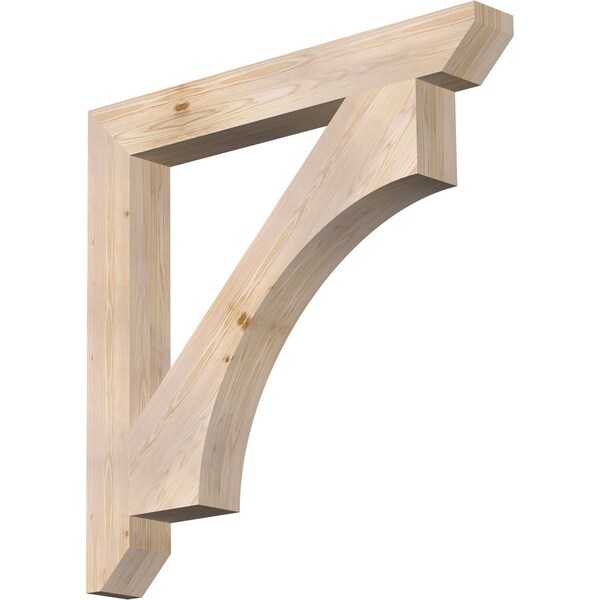 Ekena Millwork Westlake Slat Smooth Bracket, Douglas Fir, 5 1/2"W x 46"D x 46"H BKT06X46X46WTL06SDF - main